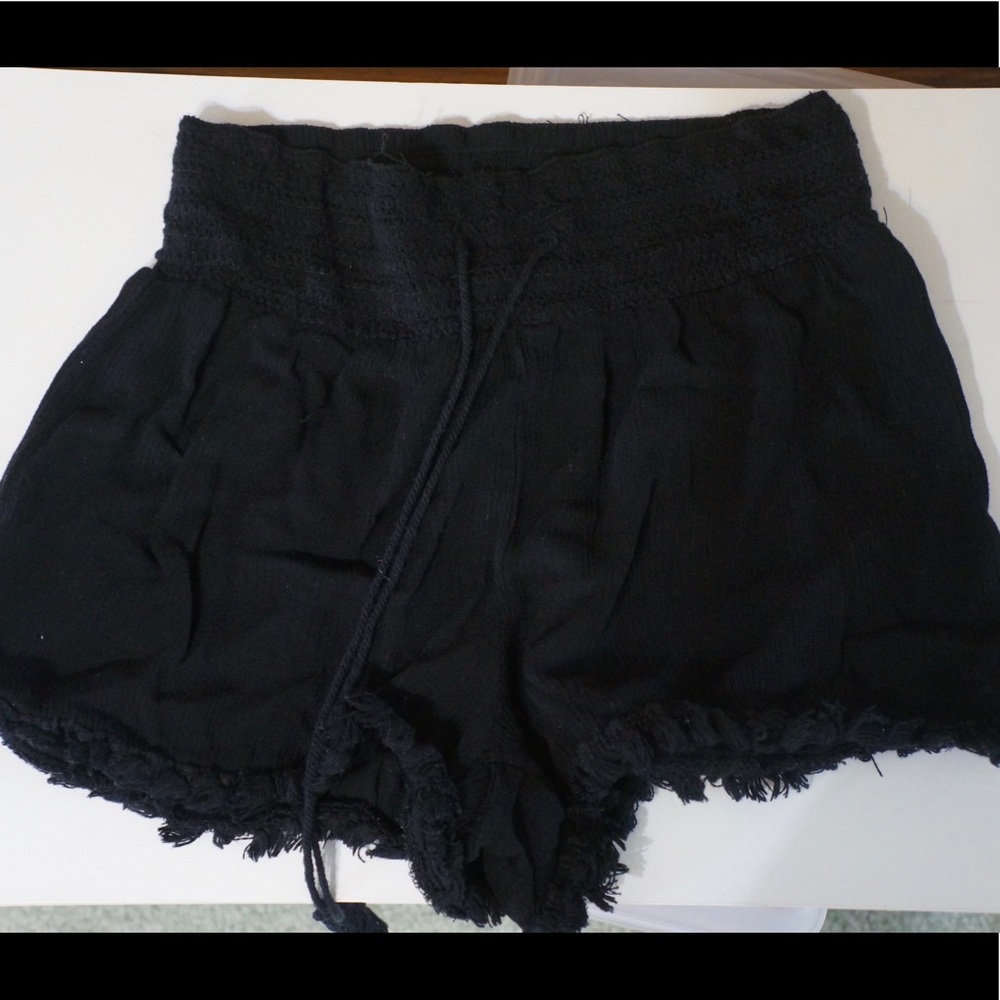 Black shorts